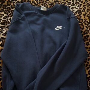 Nike Men's Deep Blue Crewneck Sweater
